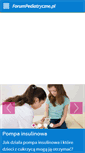 Mobile Screenshot of forumpediatryczne.pl